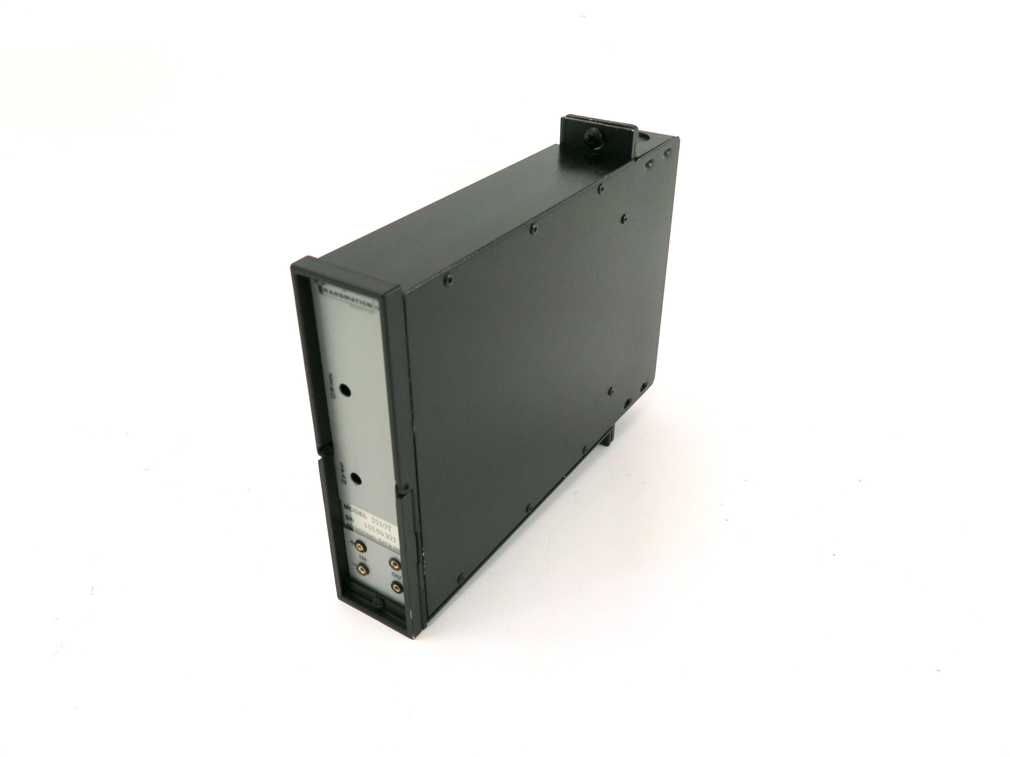 Transmation 3510TbCurrent Transmitter With Quick Cal Adapter Keyset - Advance Operations