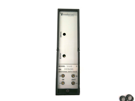 Transmation 3510TbCurrent Transmitter With Quick Cal Adapter Keyset - Advance Operations