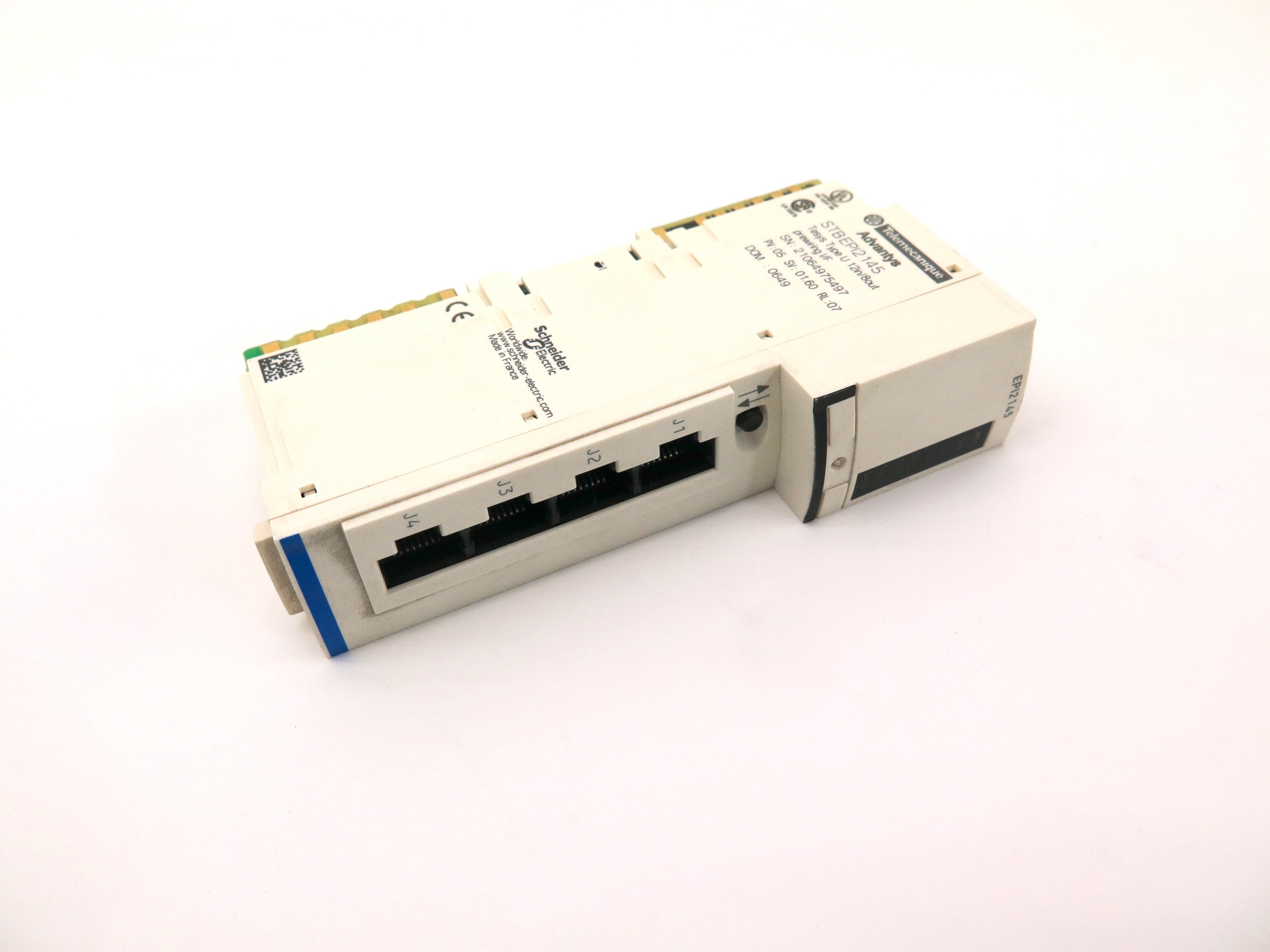 Schneider Telemecanique Advantys STB EPI2 145 Tesys Type U 12In/8out - Advance Operations