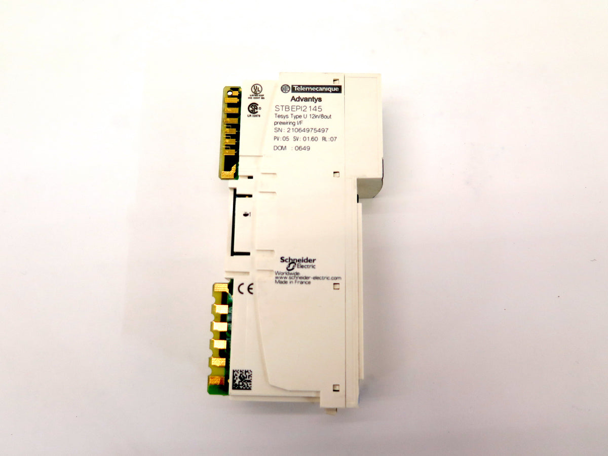 Schneider Telemecanique Advantys STB EPI2 145 Tesys Type U 12In/8out - Advance Operations