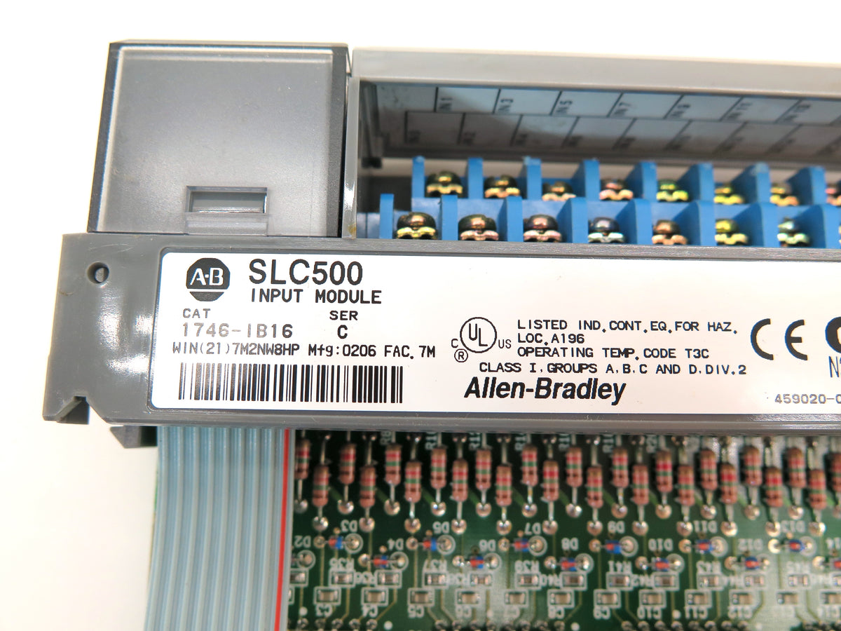 Allen-Bradley Input Module Sec C 1746-1B16 - Advance Operations