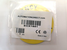 Load image into Gallery viewer, Automation Direct ECX1651 Stop Legend Plate/Sticker  LOT OF 4 - Advance Operations
