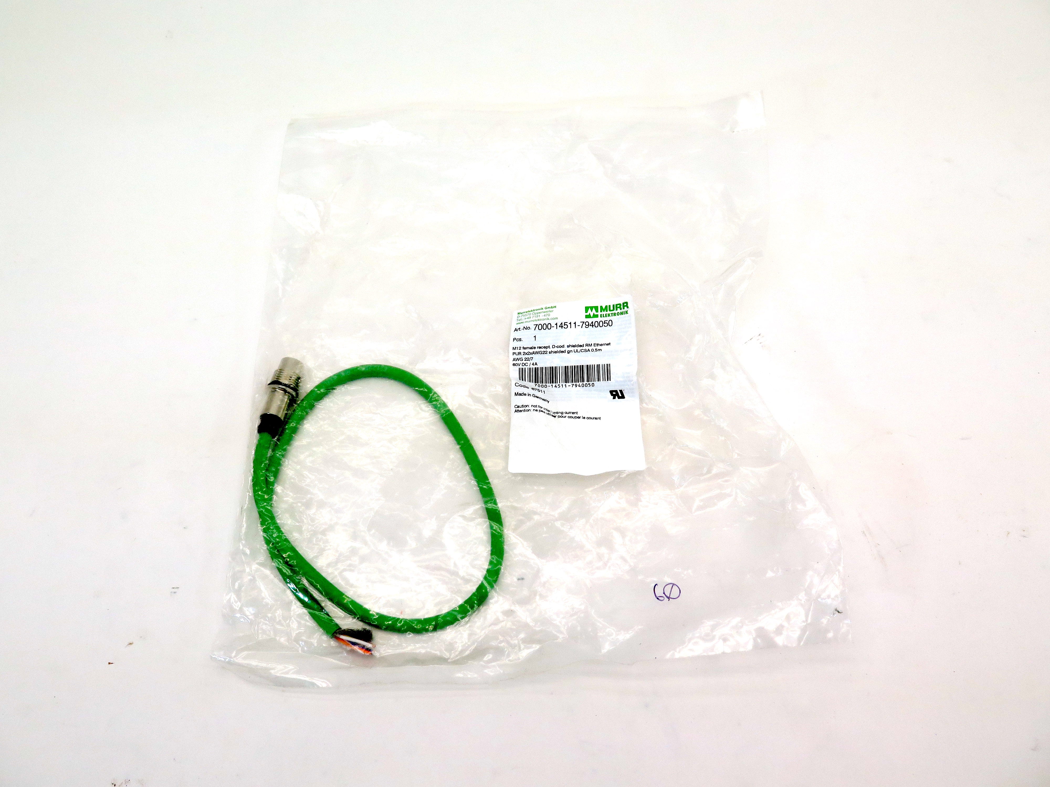 Murr Elektronik 7000-14511-7940050 M12 Female Recept D-cod Shielded - Advance Operations