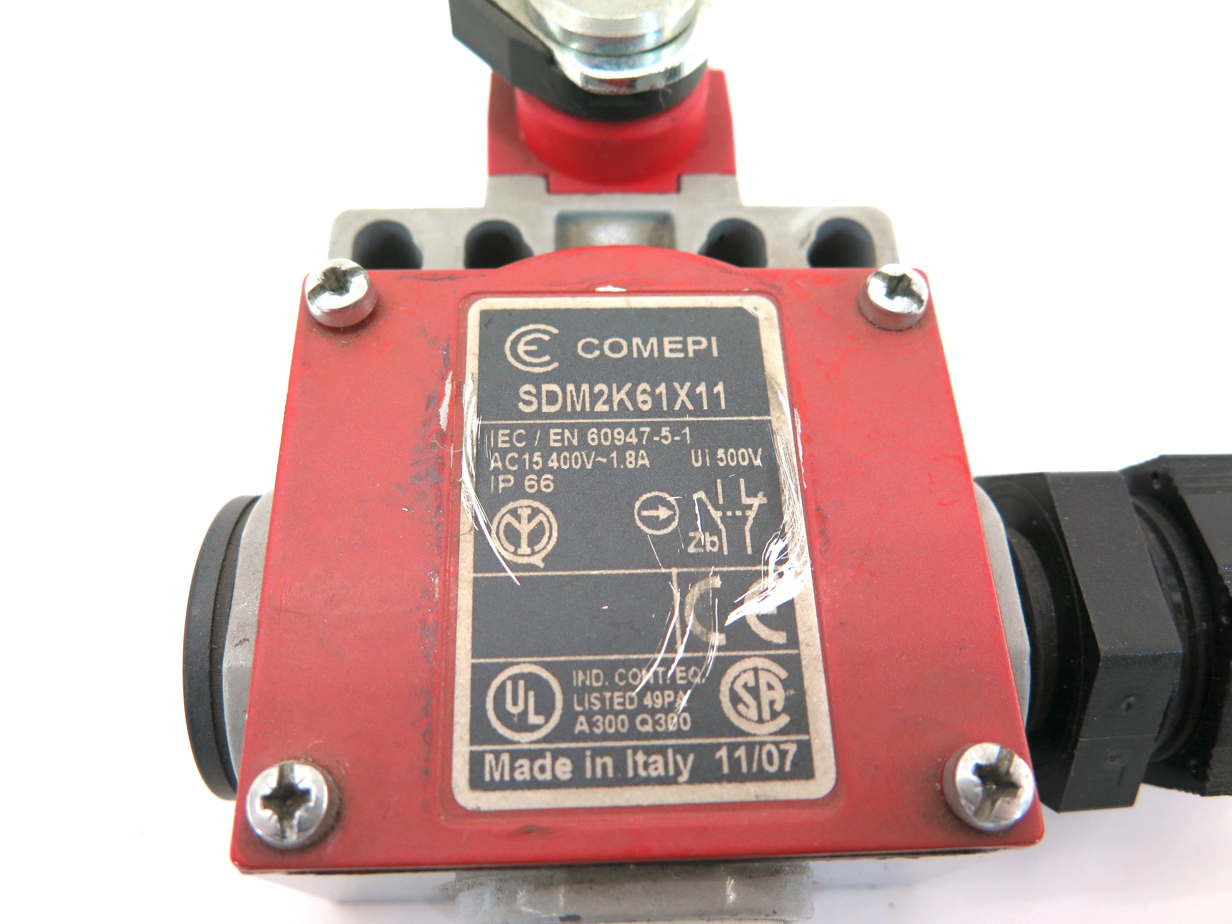 Comepi SDM2K61X11 Safety Switch Lever Hinge Interlock Slow Action Break - Advance Operations