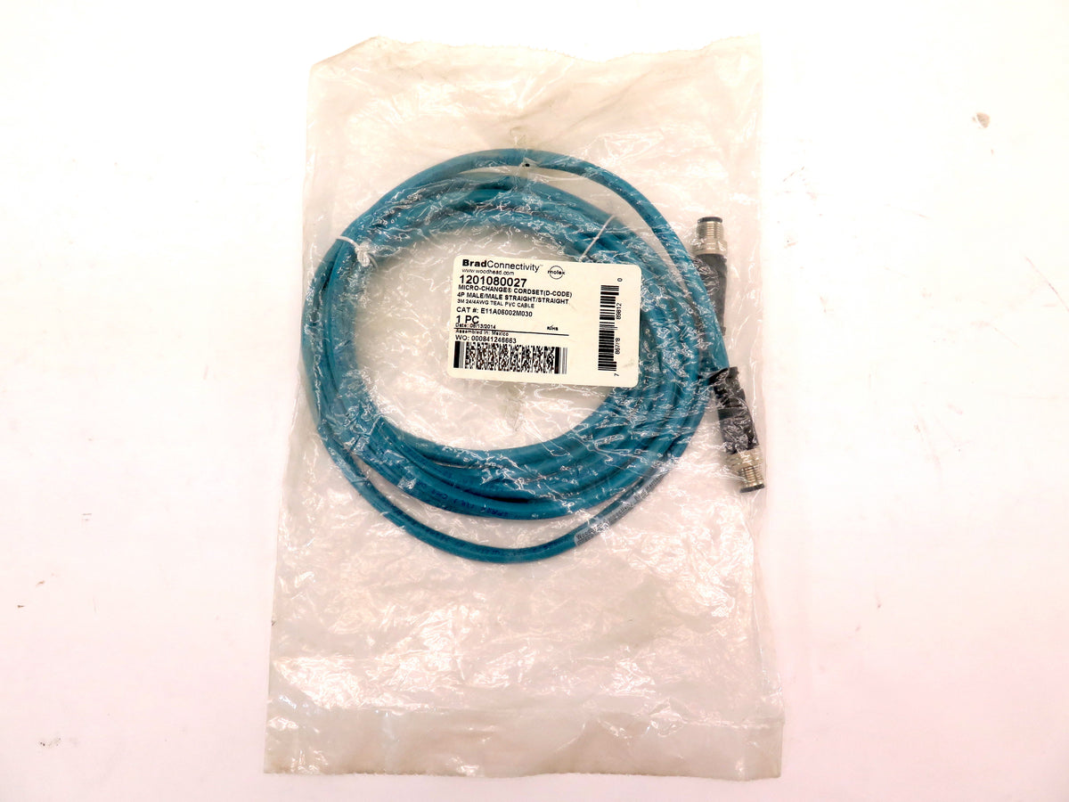 Brad Connectivity/Woodhead 1201080027 Micro-Change Cordset 3M - Advance Operations