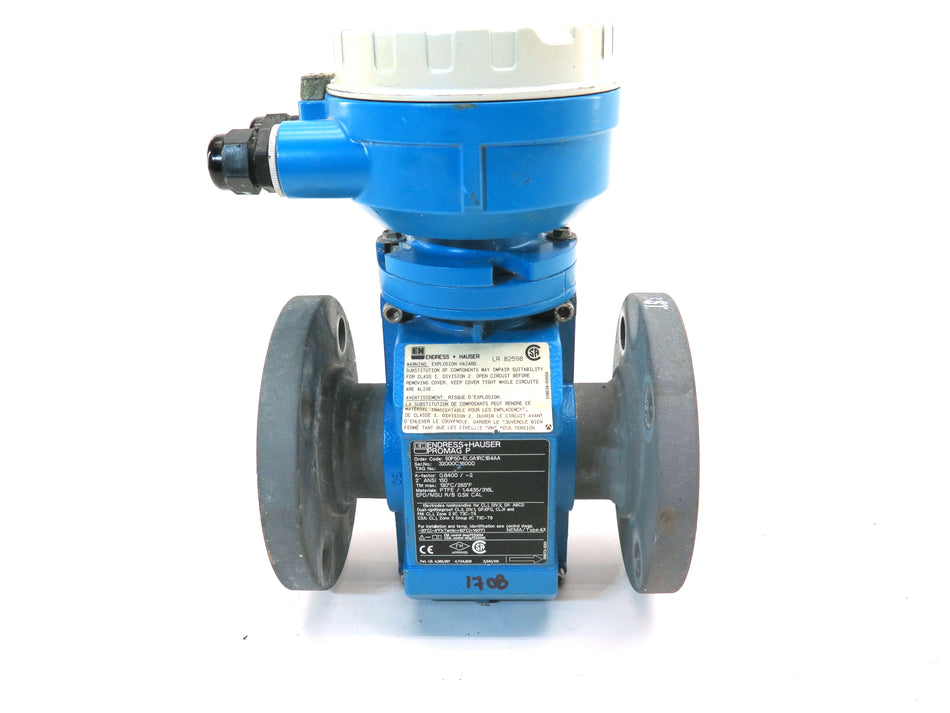 Endress+Hauser Promag P Electromagnetic Flowmeter 2" 50P50-EL0A1RC1B4AA - Advance Operations
