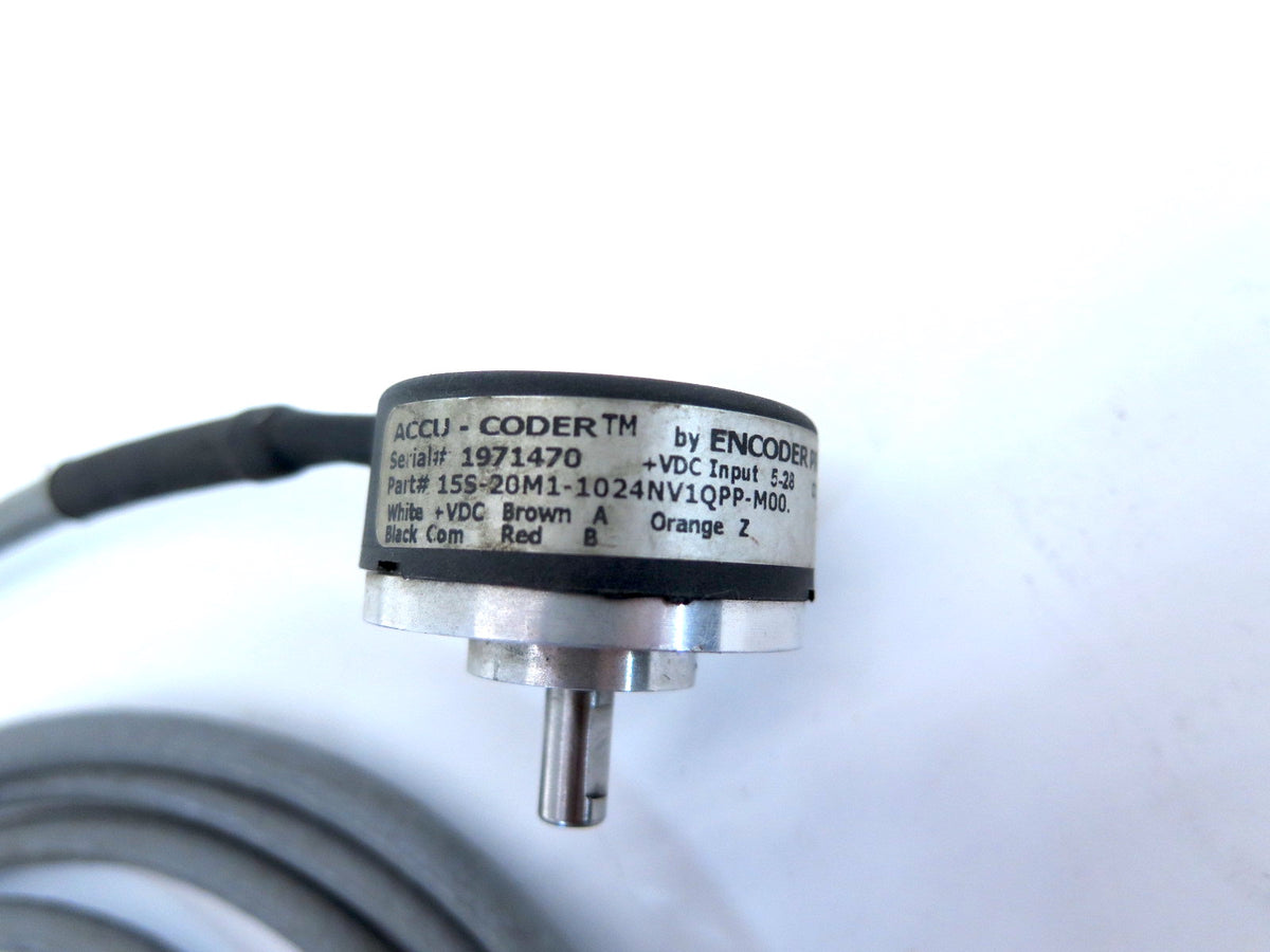 Accu-Coder 15S-20M1-1024NV1QPP-M00 Incremental Shaft Encoder - Advance Operations