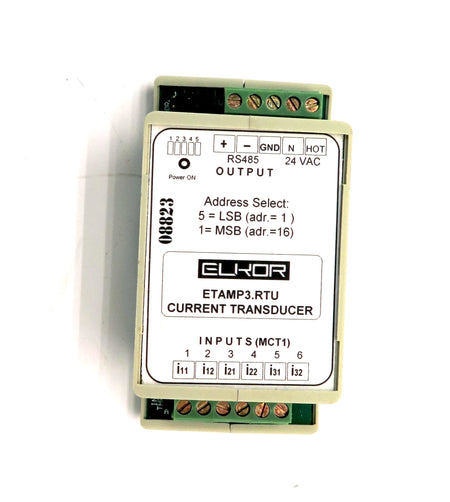 Elkor/Wieland ETAMP3.RTU Current Transducer - Advance Operations