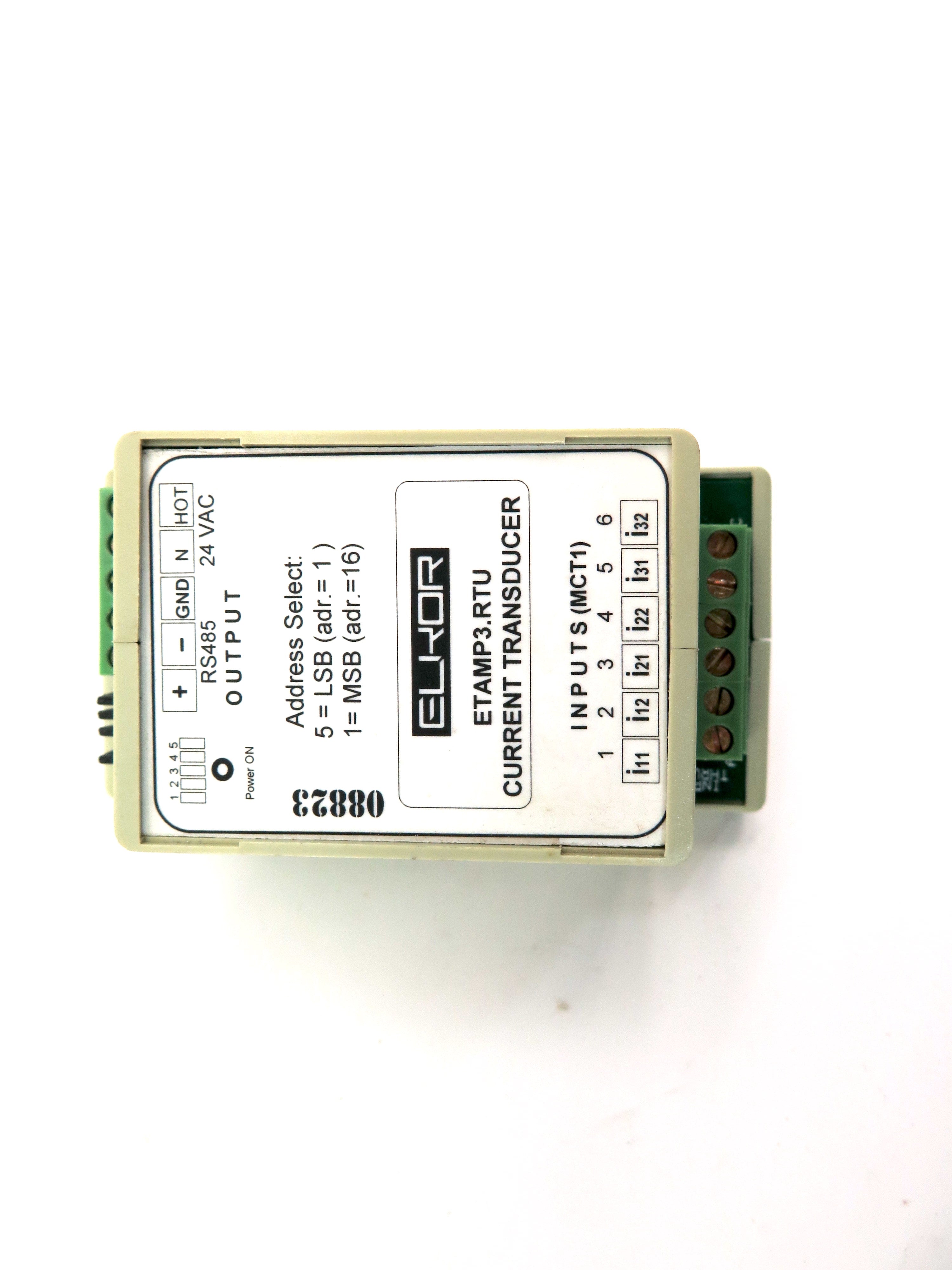 Elkor/Wieland ETAMP3.RTU Current Transducer - Advance Operations