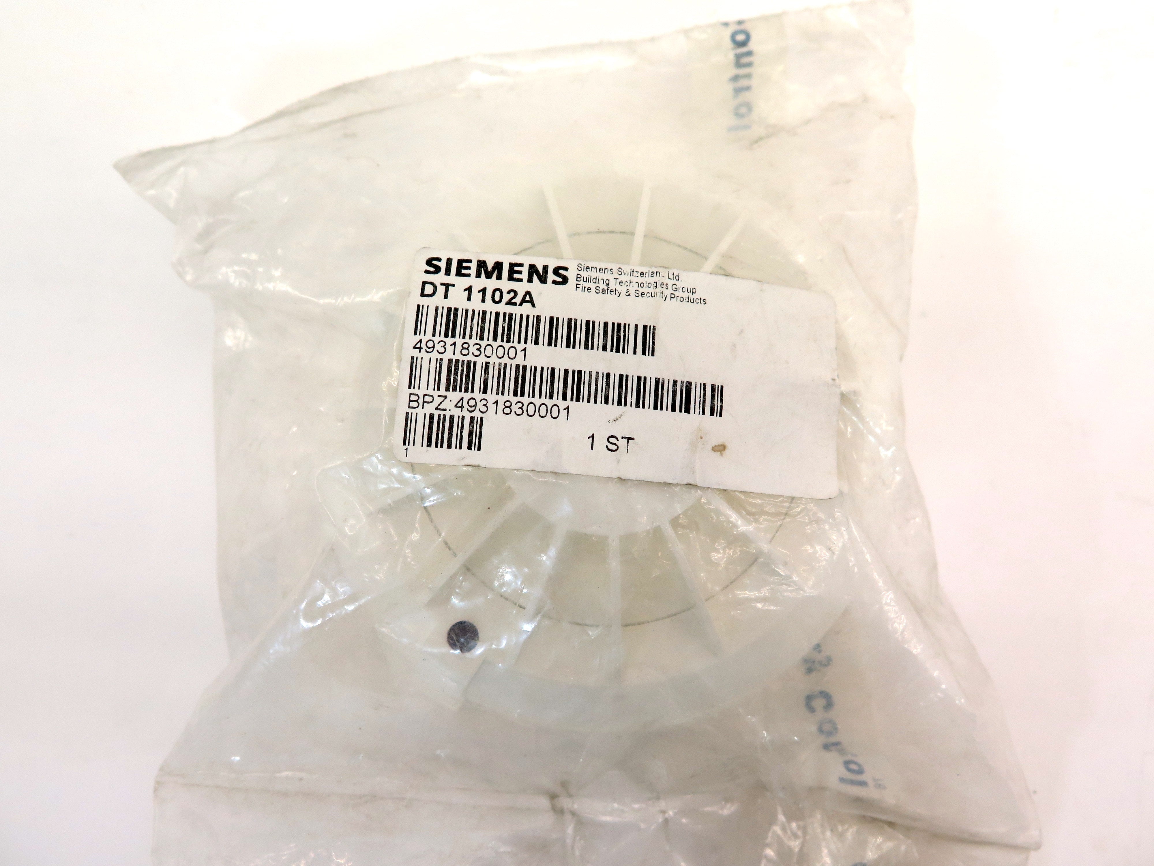 Siemens DT1102A Heat Detector - Advance Operations