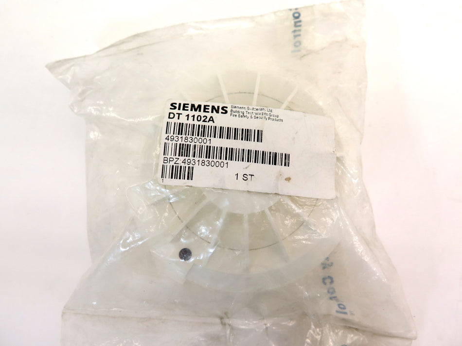 Siemens DT1102A Heat Detector - Advance Operations