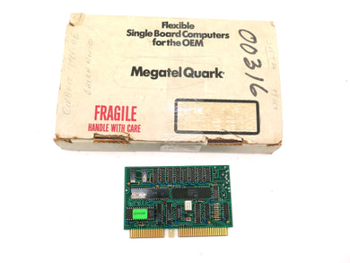 Megatel Quark/10 Model : 010001 Board - Advance Operations