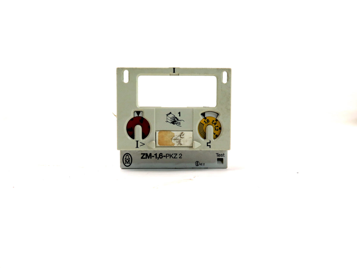 Klockner Moeller ZM-1.6-PKZ2 Motor Protector Trip Block - Advance Operations