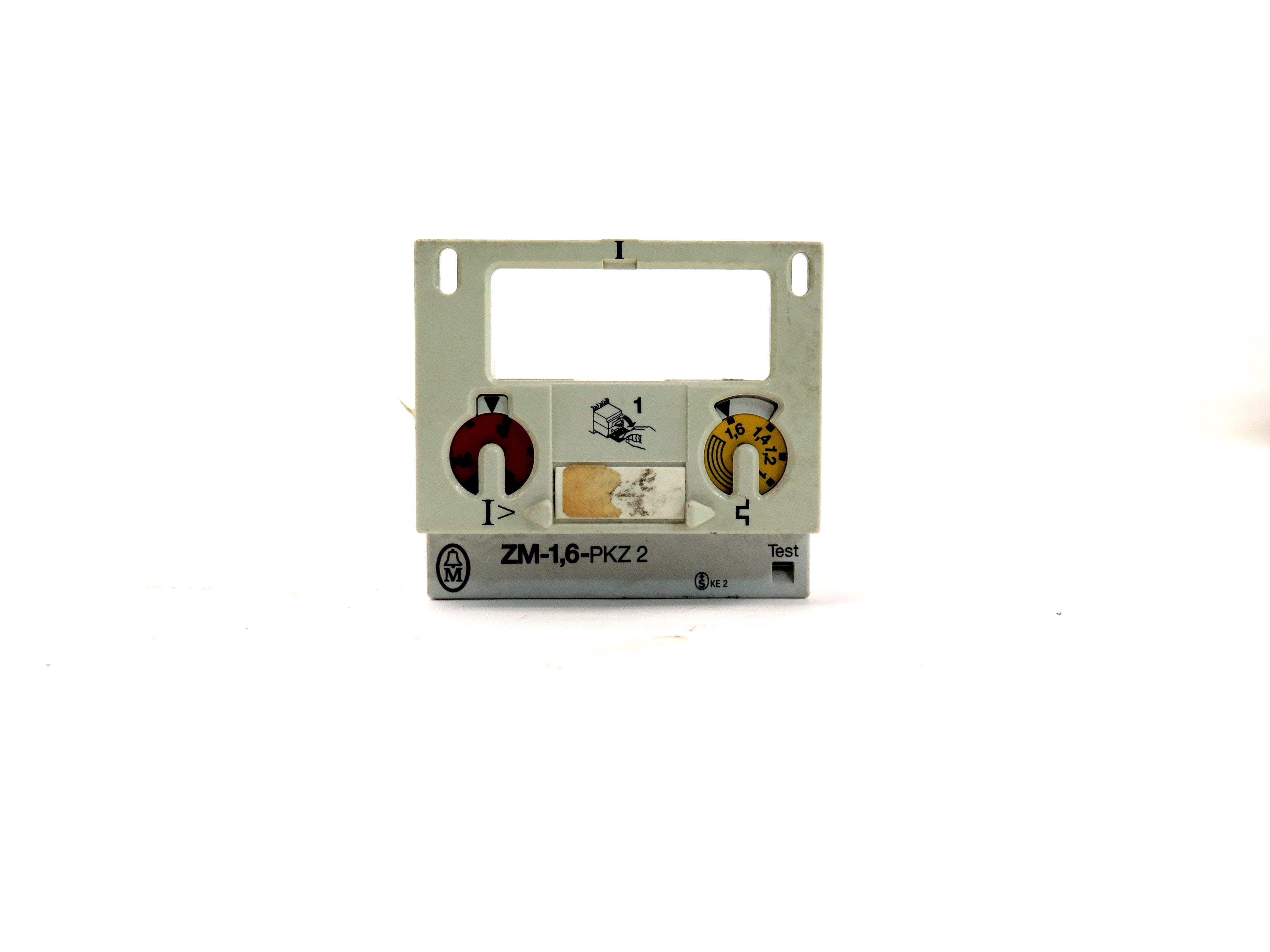 Klockner Moeller ZM-1.6-PKZ2 Motor Protector Trip Block - Advance Operations