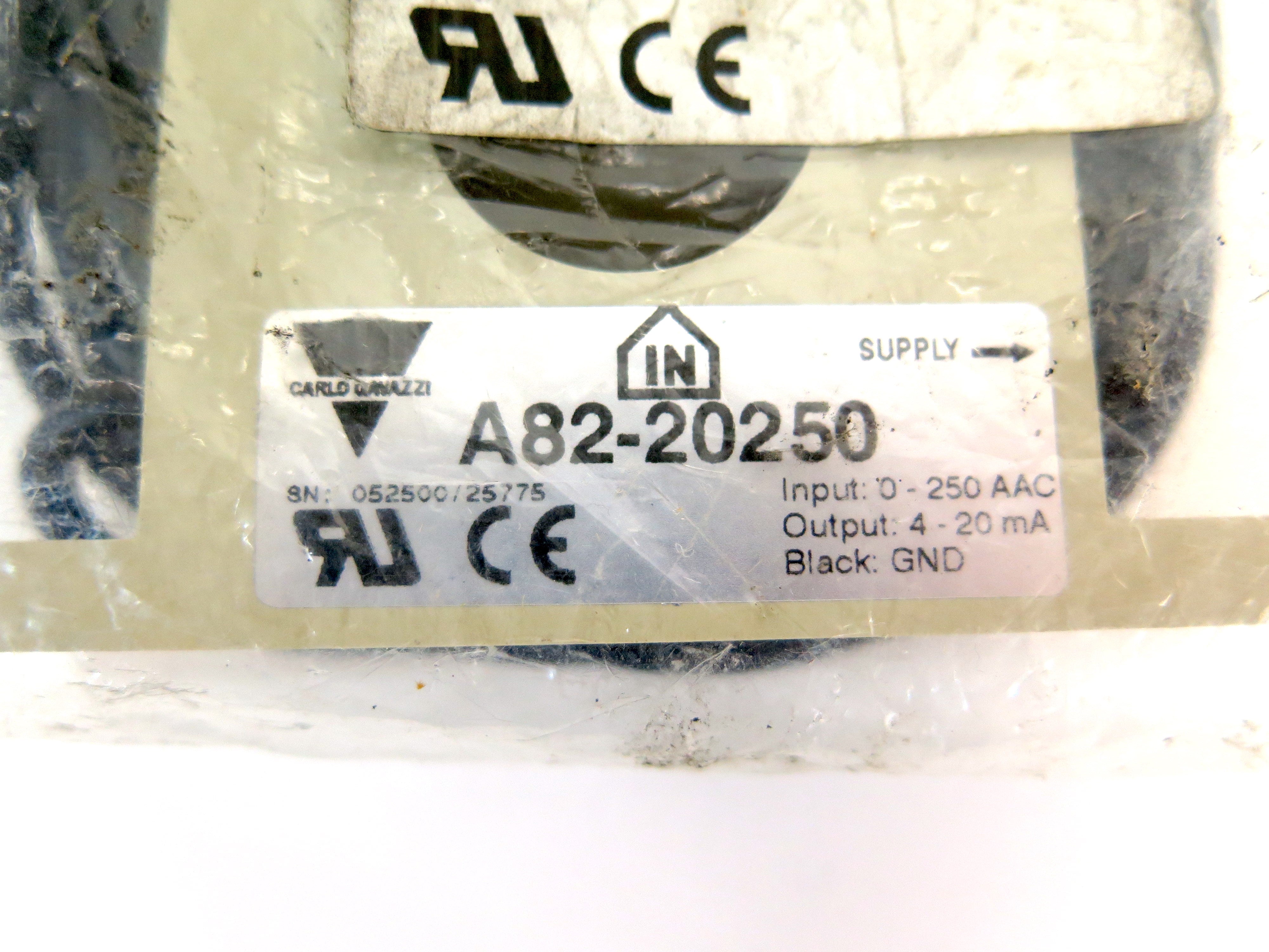 Carlo Gavazzi A82-20250 Current Transformer - Advance Operations
