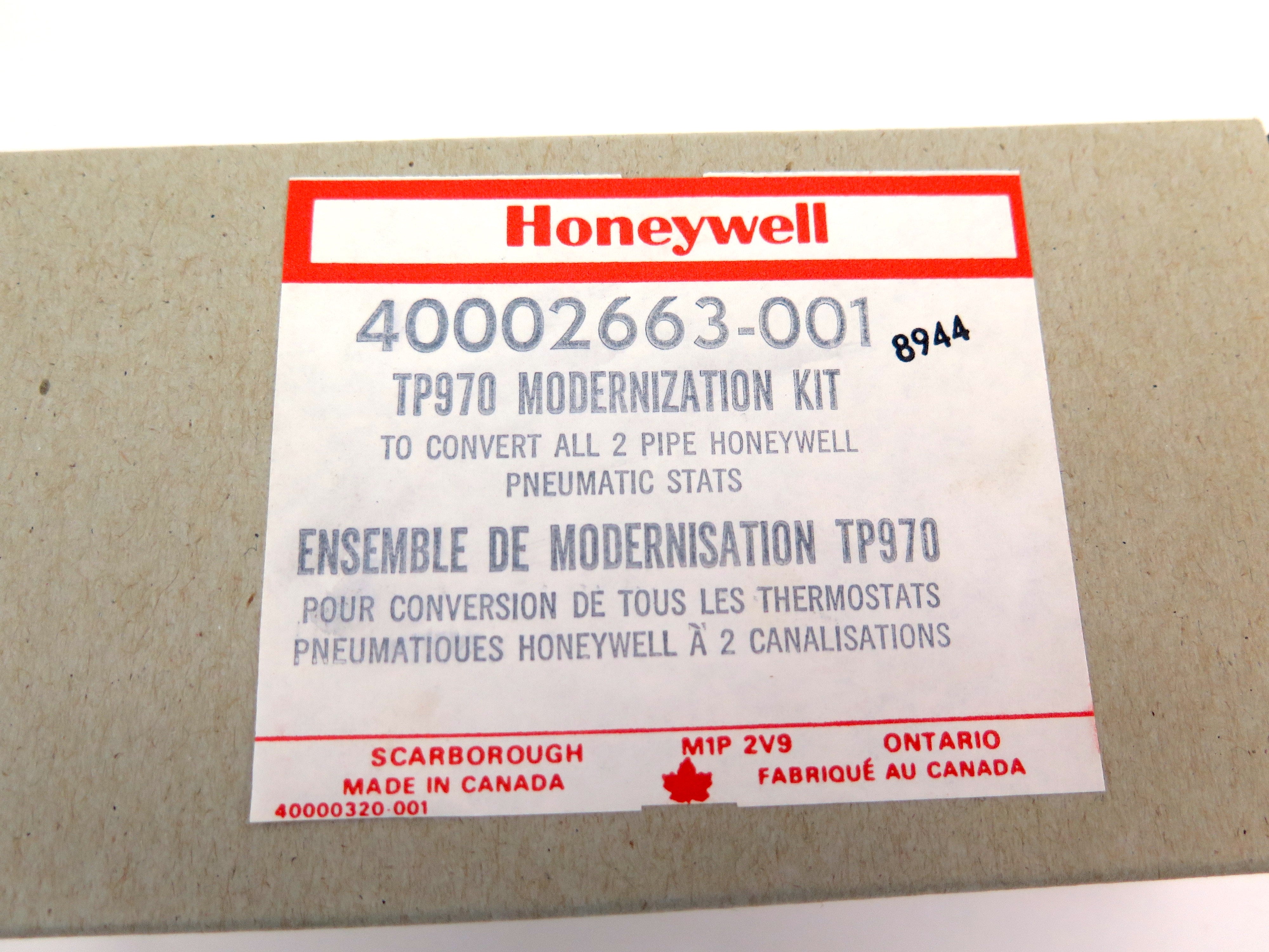 Honeywell Thermostat Mounting Modernization Kit for TP970 40002663-001 - Advance Operations