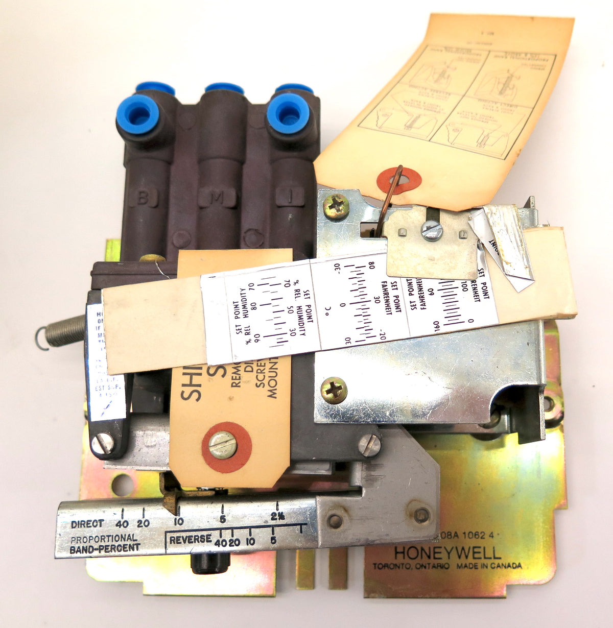 Honeywell RP908A1062 Special Manifold For Limit With Cal. KNOB - Advance Operations
