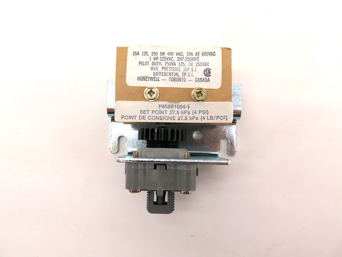 Honeywell P658B1004-1 Electric/Pneumatic Switch 27.5 KPA Set Point 4Psi SER 91 - Advance Operations