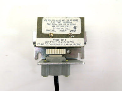 Honeywell P658B1004-1 Electric/Pneumatic Switch 27.5 KPA Set Point 4Psi SER 81 - Advance Operations