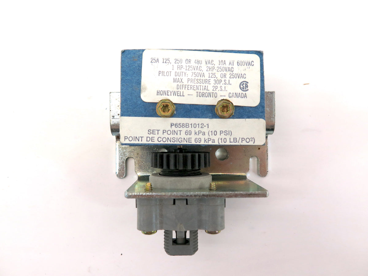 Honeywell P658B1012-1 Electric/Pneumatic Switch 69 KPA Set Point 10Psi - Advance Operations