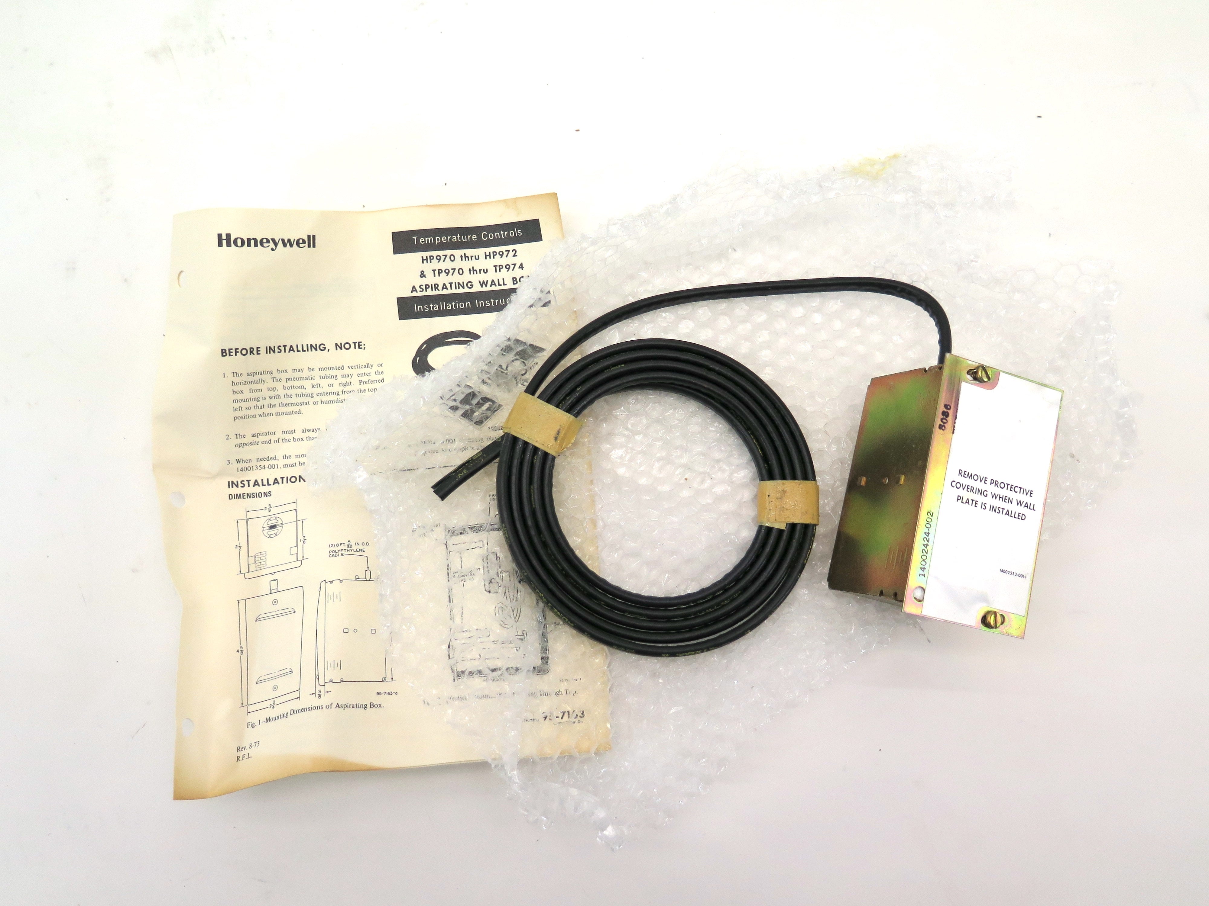 Honeywell 14002424-002 TP970 & TP974 Aspirating Wall Box - Advance Operations