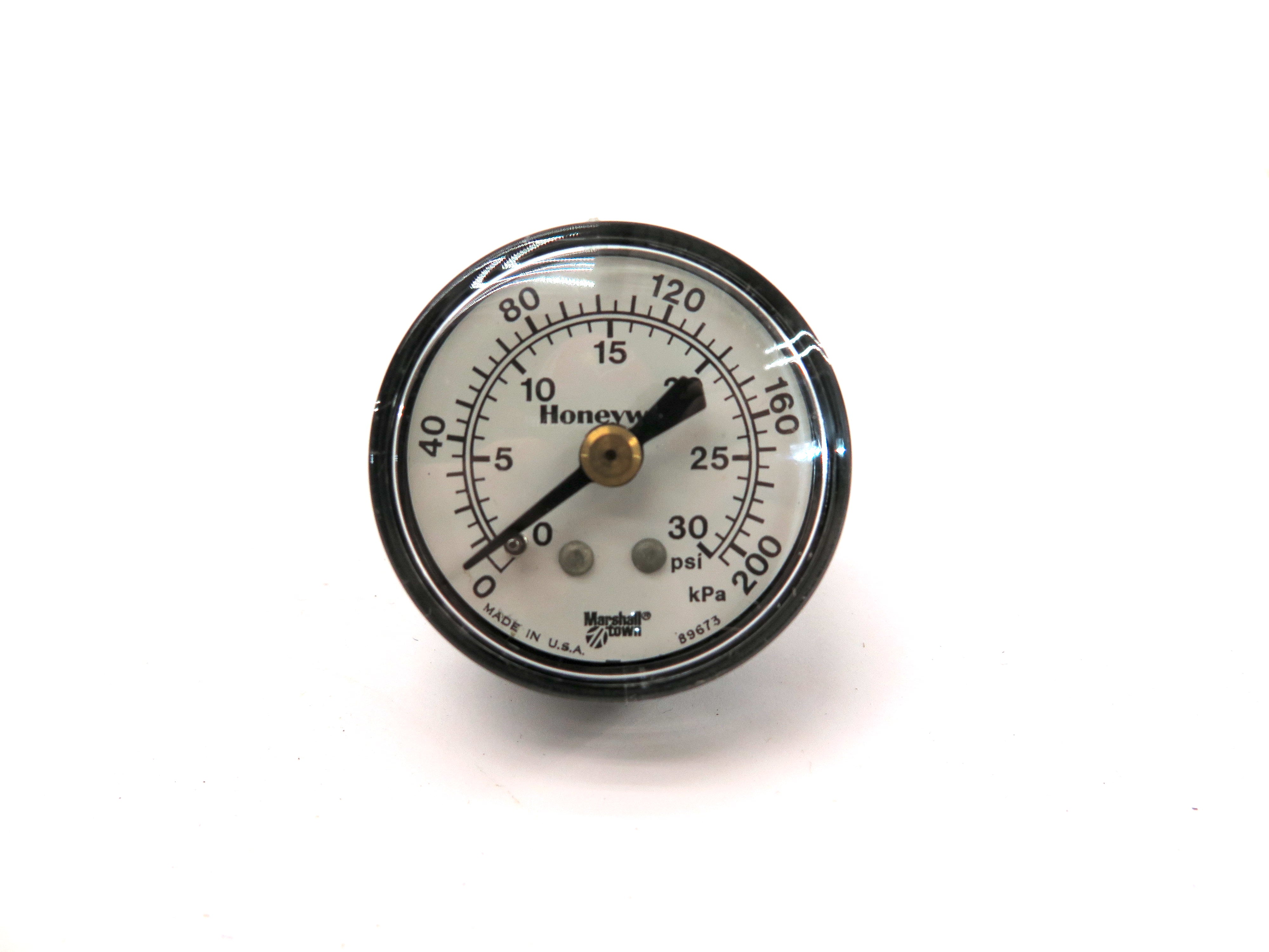 Honeywell Pneumatic Gauge Indicator 0-30Psi 0-200Kpa 40002576-001 - Advance Operations