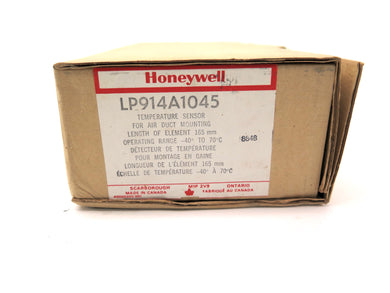 Honeywell LP914A1045 Temperature Sensor For Air Duct Range -40°C to 70°C - Advance Operations