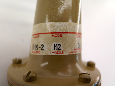 Honeywell M2 119 RELIEVING STANDARD REGULATOR 3/8 IN NPT 0-125psi - Advance Operations