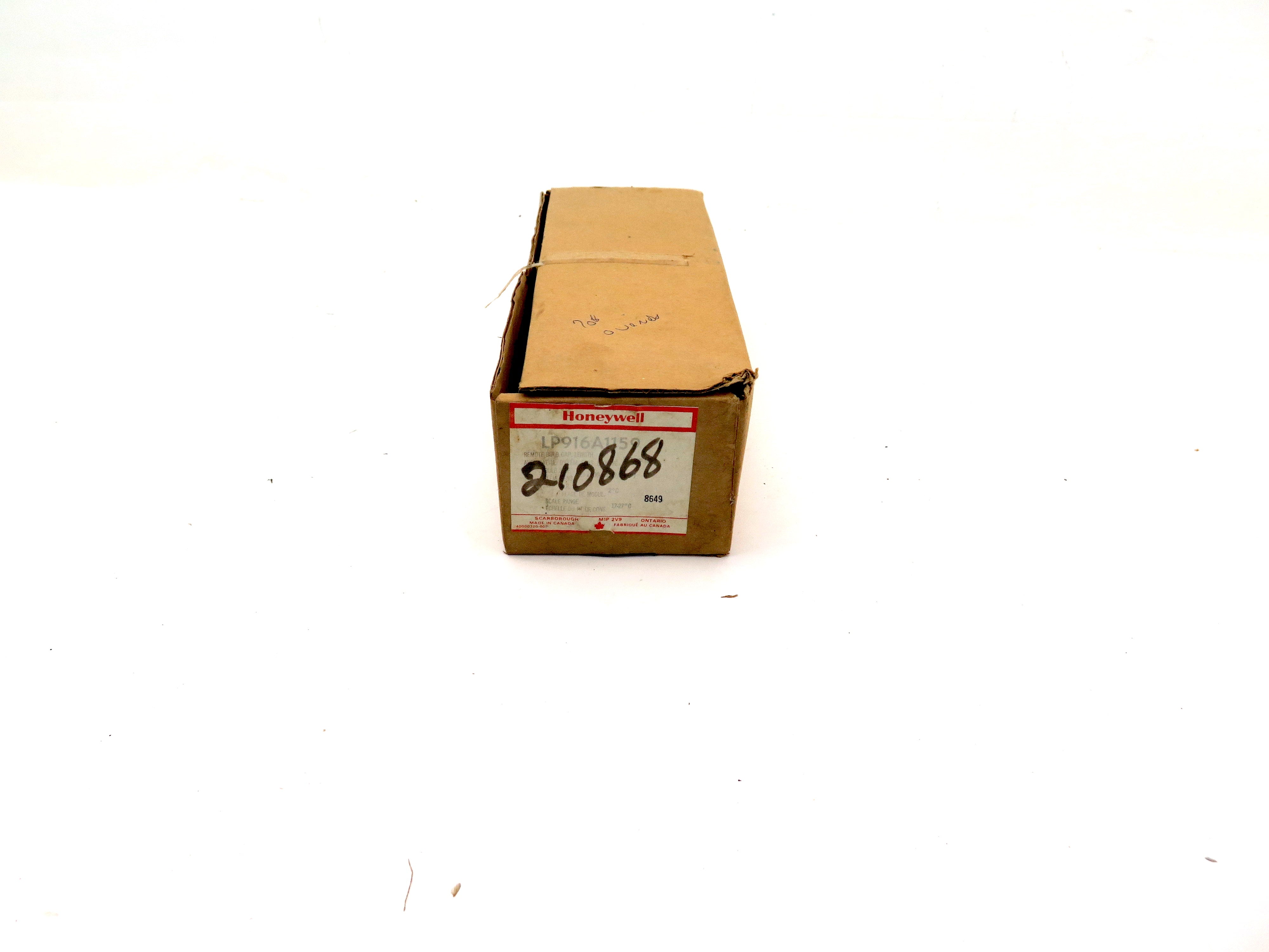 Honeywell LP916A1159 Remote Bulb Thermostat - Advance Operations