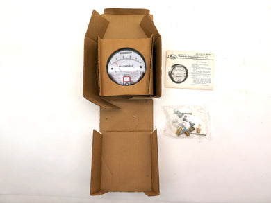 Dwyer MagneHelic 0-5 CM of water Pressure Gage Model 2005CM - Advance Operations