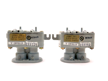 Honeywell CP980C 1040 1 Pneumatic Damper Control LOT OF 2 - Advance Operations