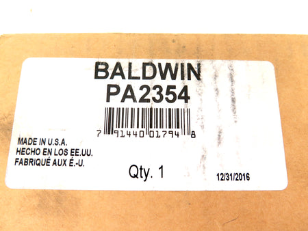 Baldwin PA2354 Air Filter Cabin Panel Element - Advance Operations