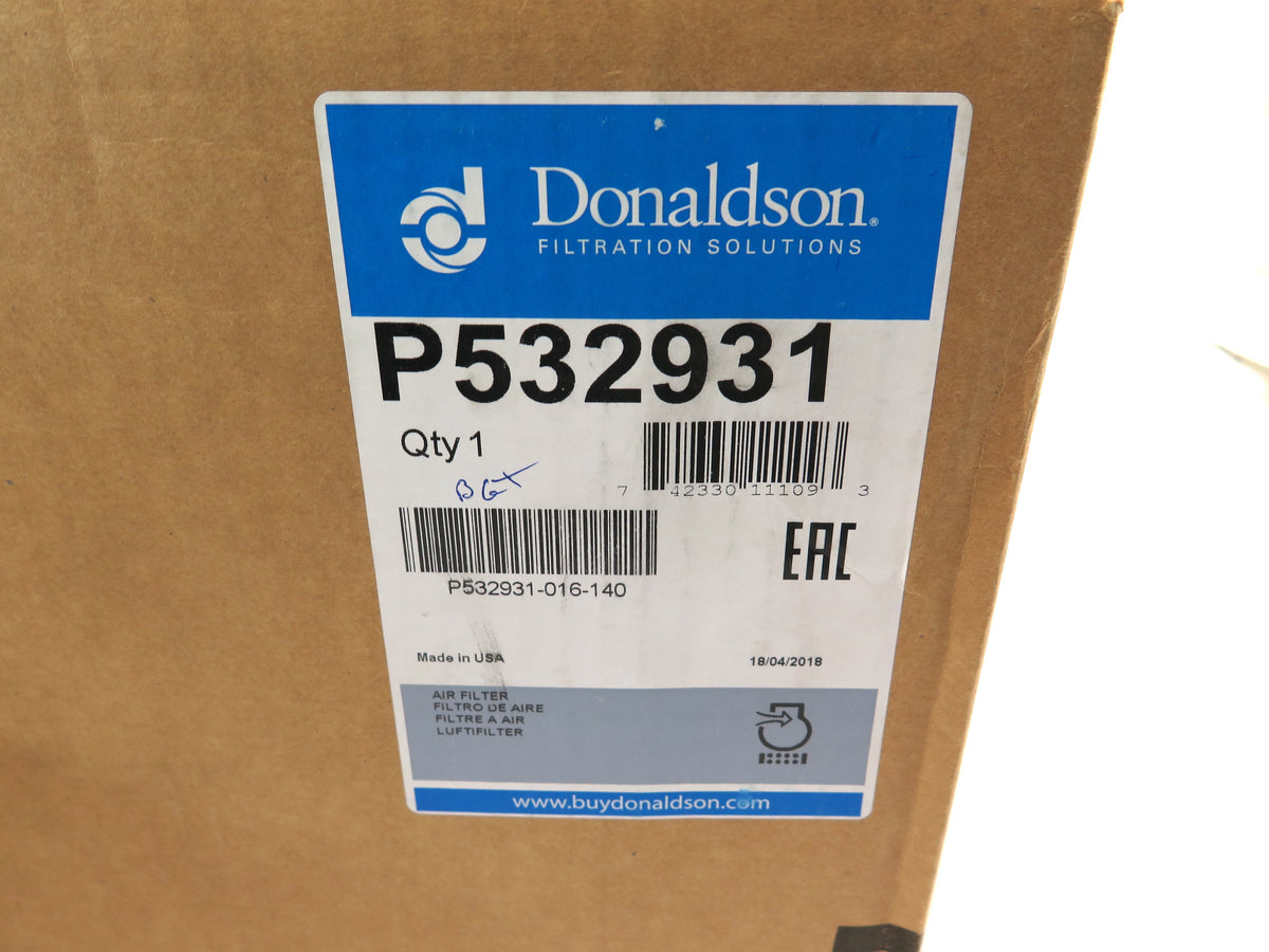 Donaldson P532931 Air Filter - Advance Operations