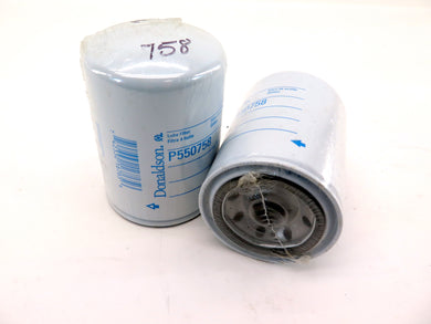 Donaldson P550758 Lube / Oil Filter LOT OF 2 - Advance Operations