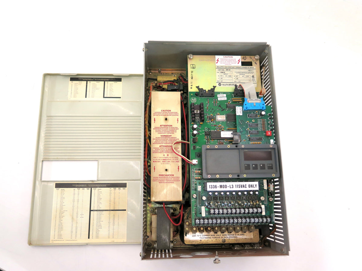 Allen-Bradley 1336-C005-EAD Constant Torque 3 Phase AC Drive - Advance Operations