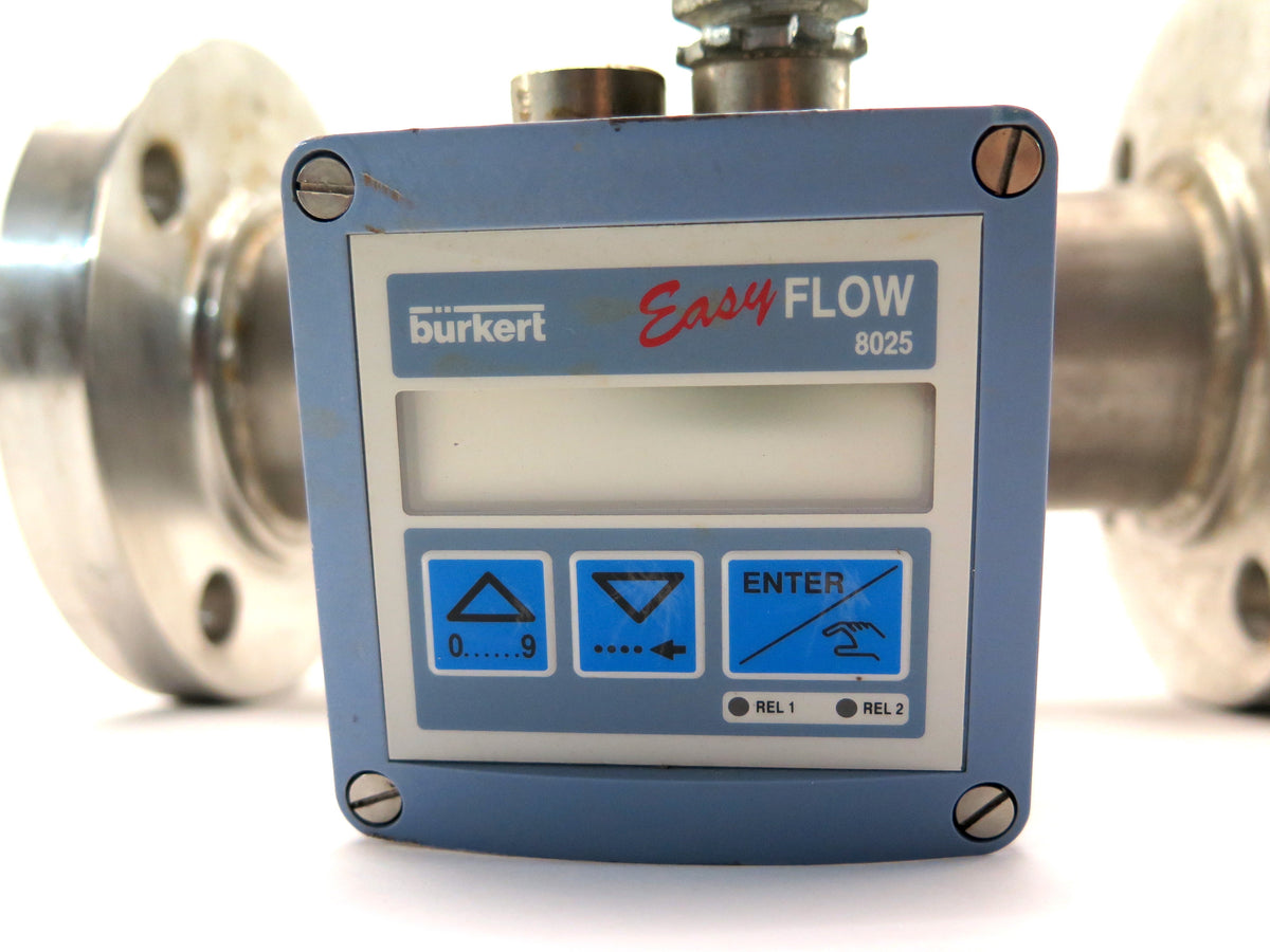 Burkert 8025 Flow Transmitter 12-30VDC 4-20MA Range 0.3-10 m/s - Advance Operations