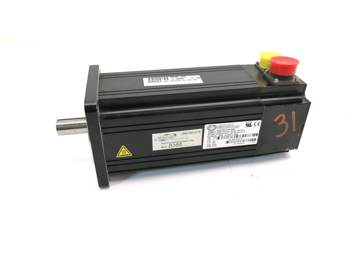 Control Techniques MHE-490-CONS-0000 Servo Motor 3PH 6.84A 2.38HP 460Vac - Advance Operations