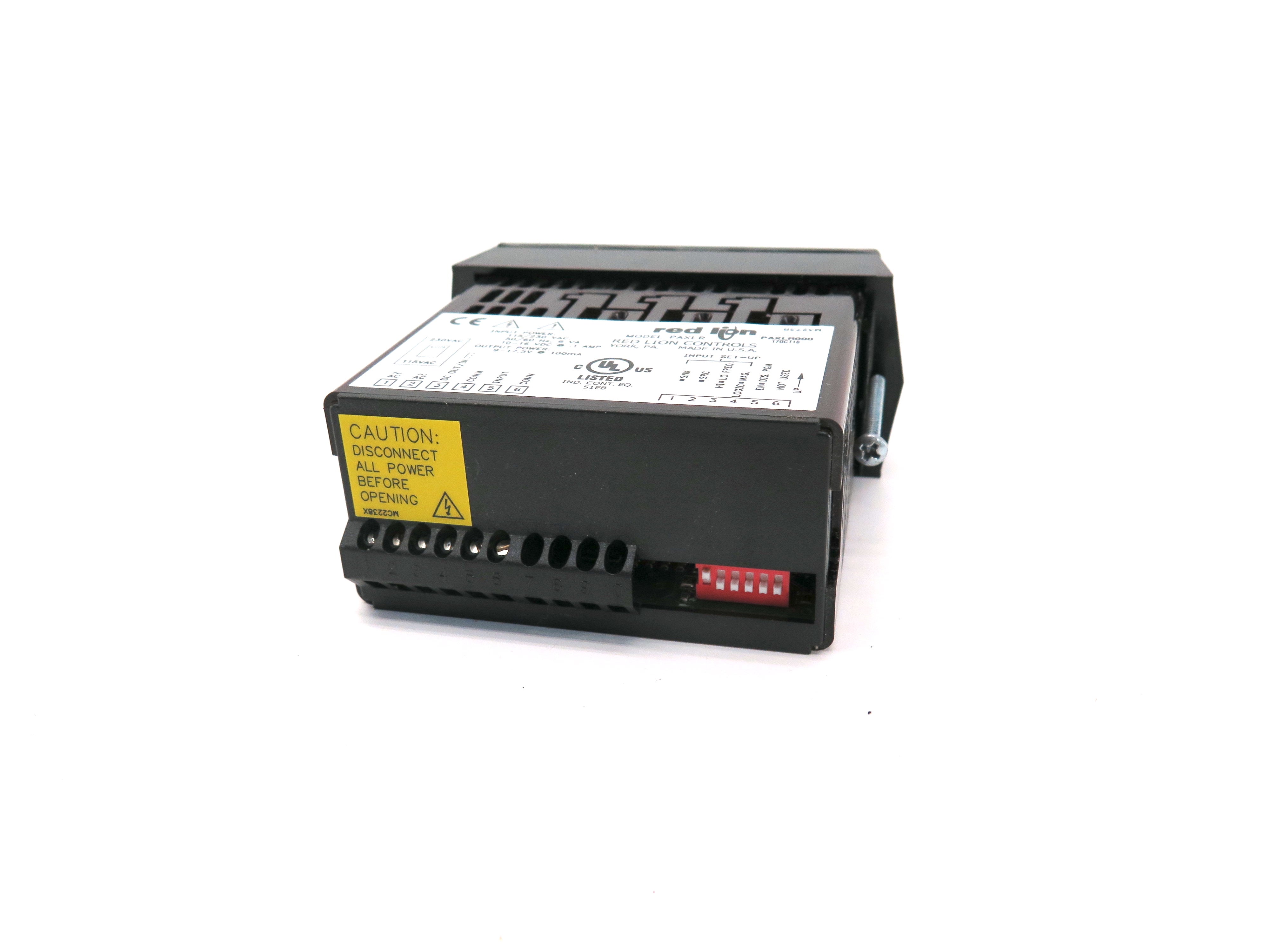 Red Lion PAXLR000 Digital Rate Meter 6 Digit - Advance Operations