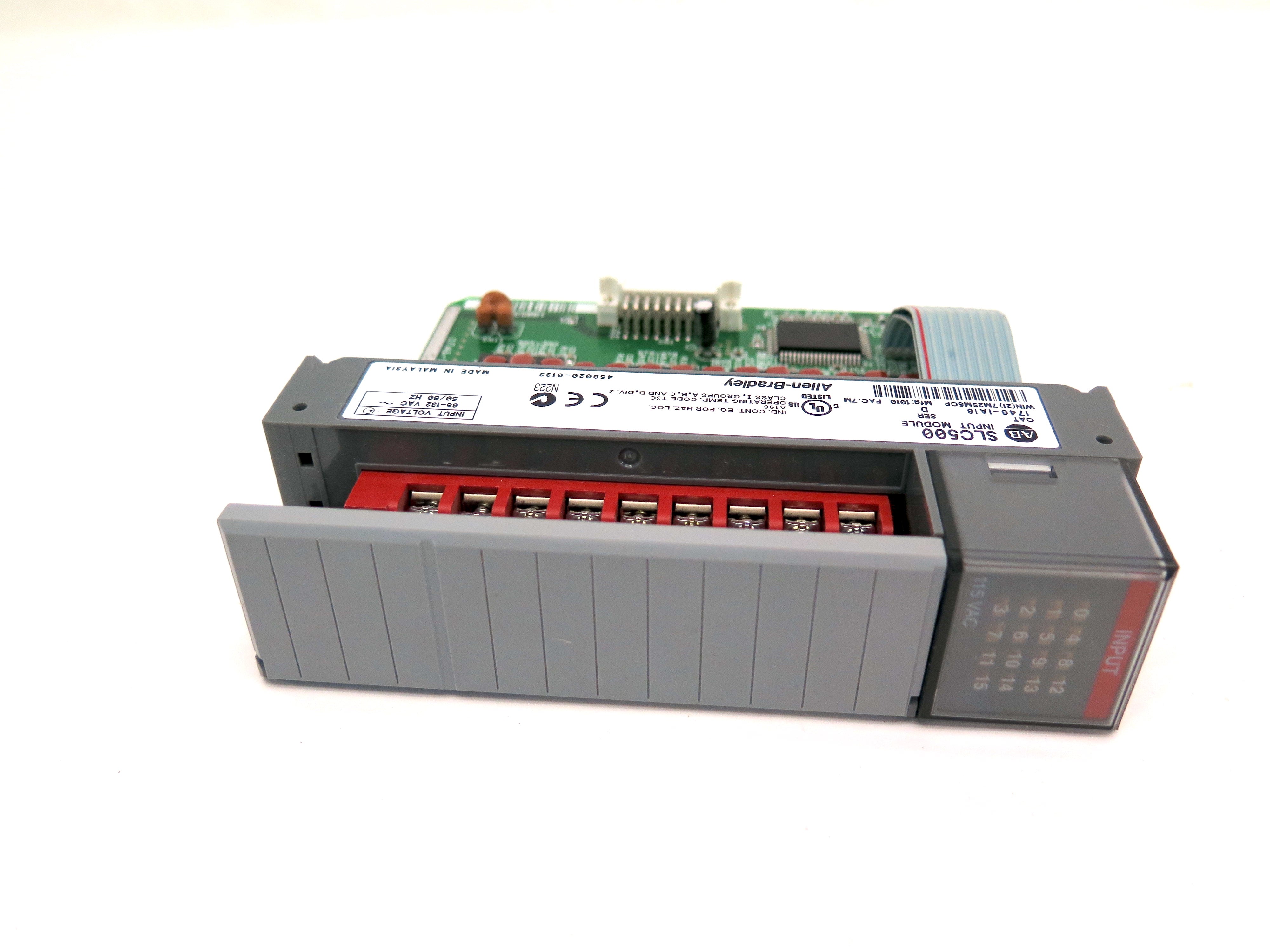 Allen-Bradley SLC500 Input Module 1746-IA16 Ser D - Advance Operations