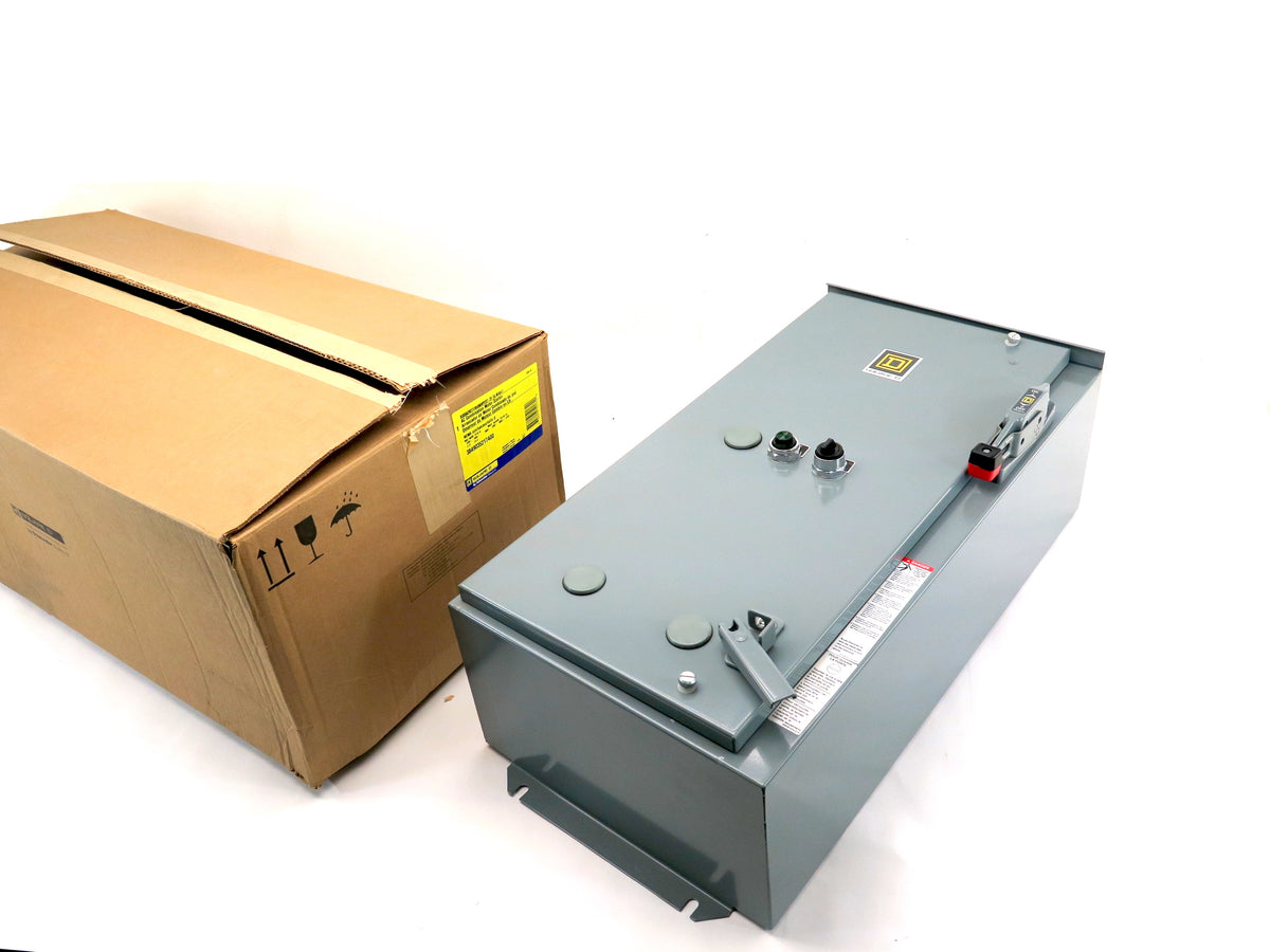 Square D 8538SBA62V02CFG105G5005NP92X22-SPL Combination Motor Starter 2HP 30A - Advance Operations