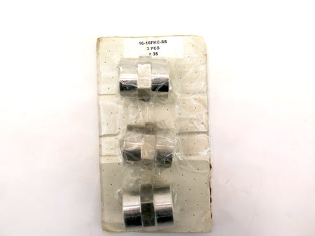 Parker 16-16FHC-SS 1" Female Hex Coupling LOT OF 3 - Advance Operations