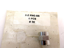 Load image into Gallery viewer, Parker 2-2 FHC-SS HEX Coupling Stainless Steel LOT OF 3 - Advance Operations
