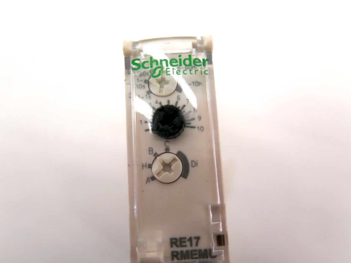Schneider / Telemecanique RE17RMMEMU Multi Function Timer Relay 0.1s-10H - Advance Operations