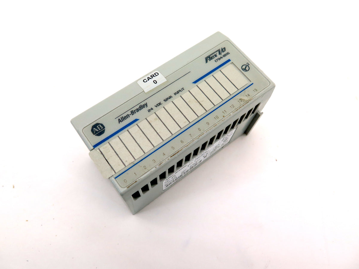 Allen-Bradley 1794-IB16 24Vdc Sink Input Module - Advance Operations
