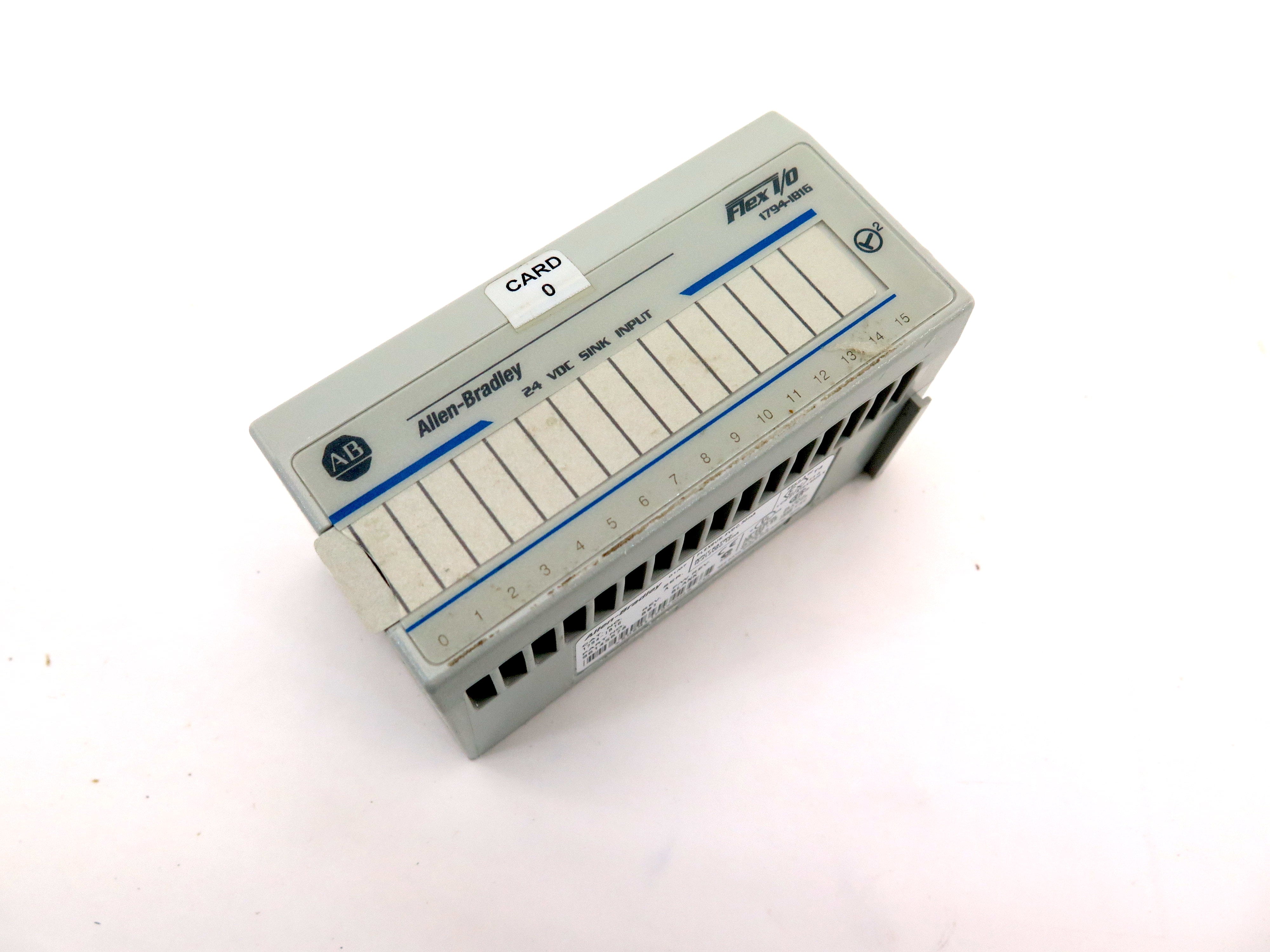 Allen-Bradley 1794-IB16 24Vdc Sink Input Module - Advance Operations