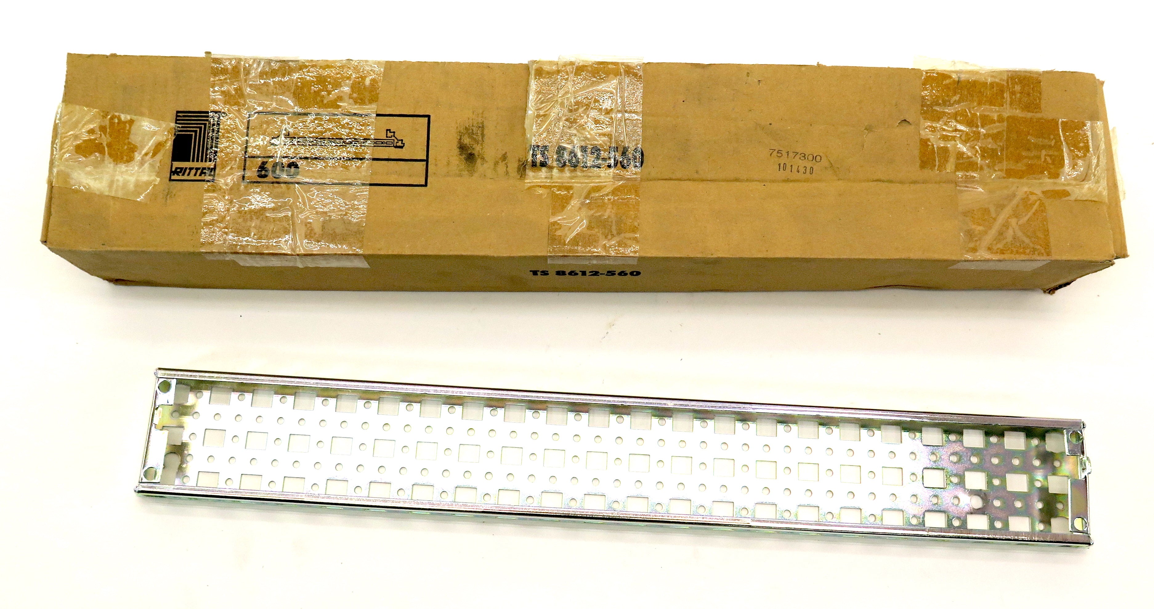 Rittal 8612560 TS Punched Section W/ Mounting Flange 17x73mm BOX OF 4 - Advance Operations