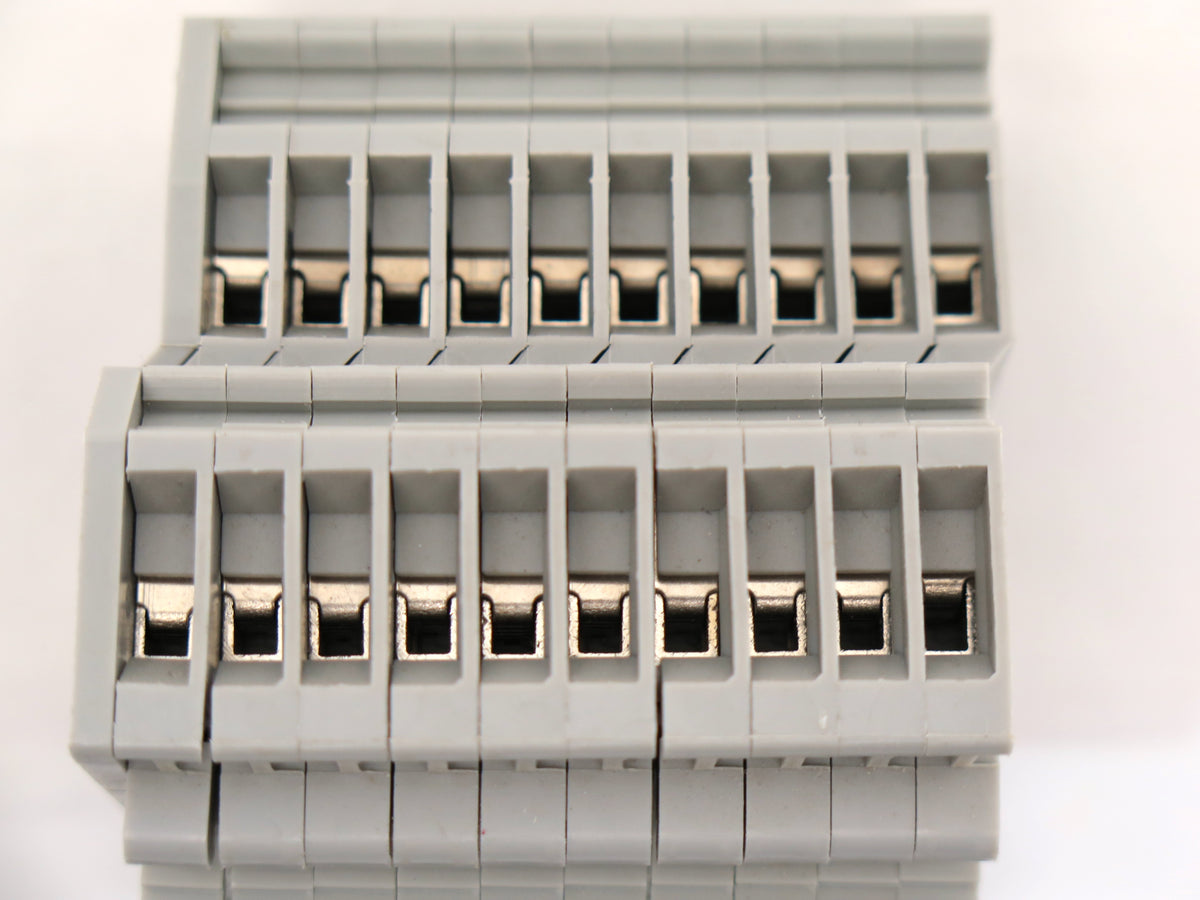 Phonix Klemmen UKK3  Terminal Block 500v. Lot of 10 - Advance Operations