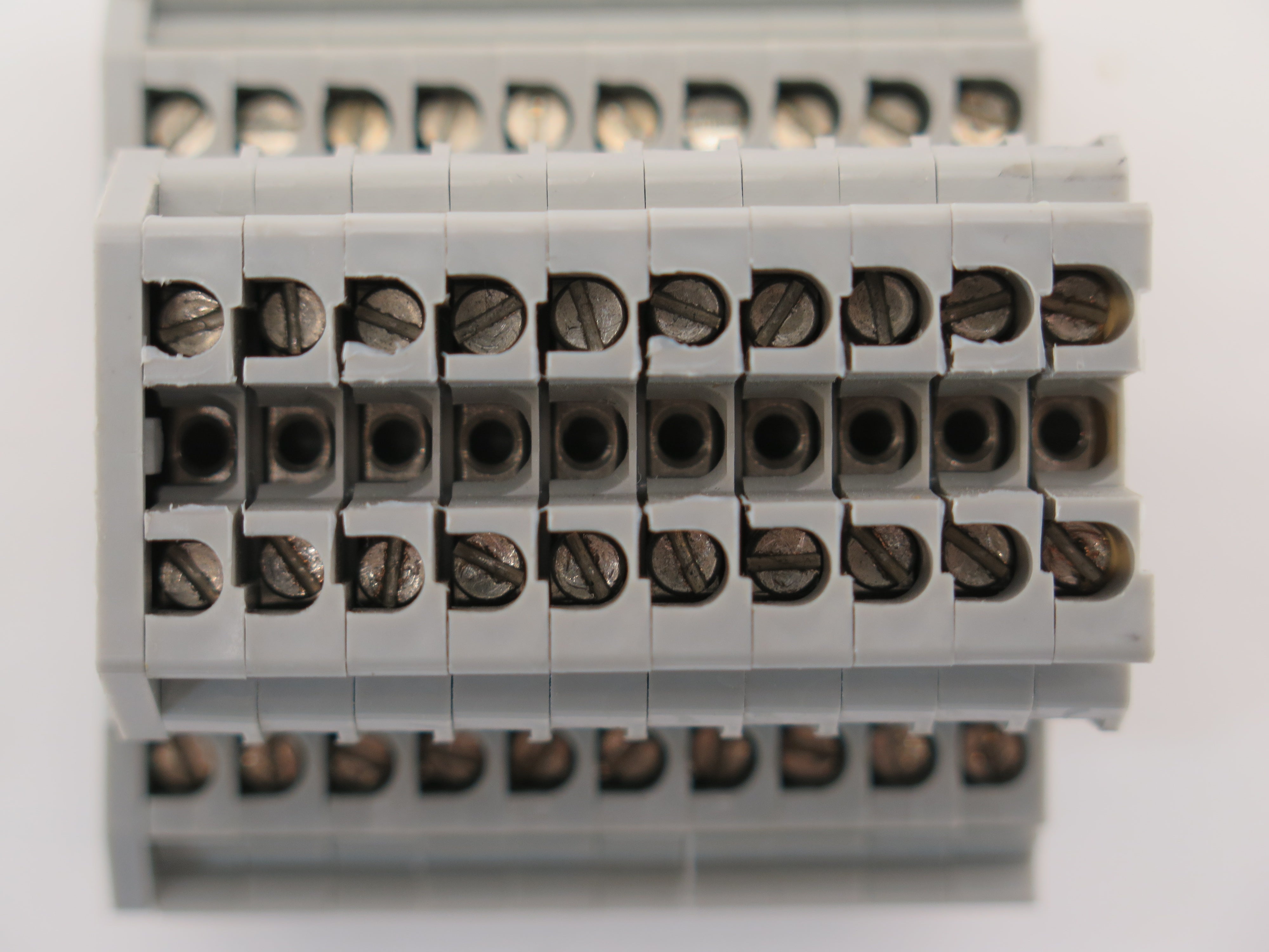Phonix Klemmen UKK3  Terminal Block 500v. Lot of 10 - Advance Operations