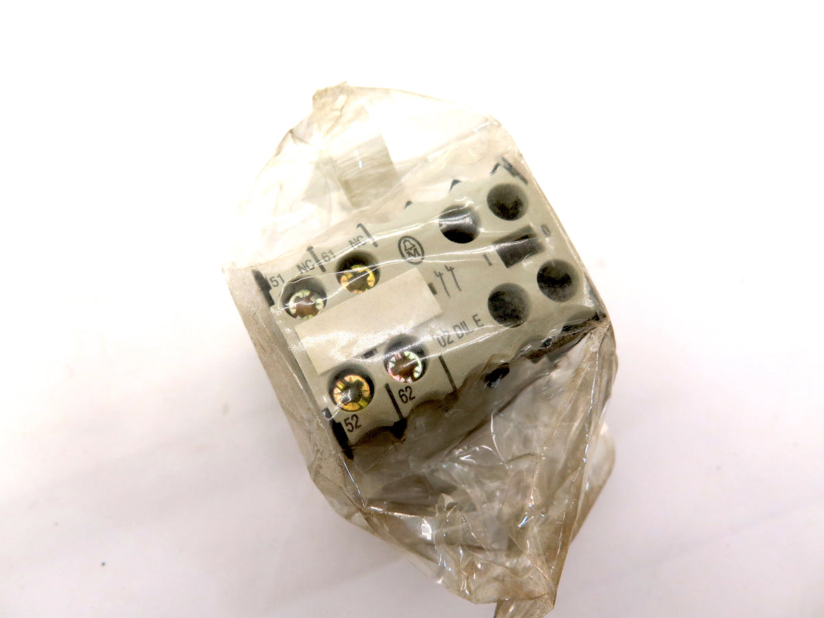 Moeller 02 DIL E 2 NC Auxiliary Contact Block 02DILE 02 DILE 02DIL - Advance Operations