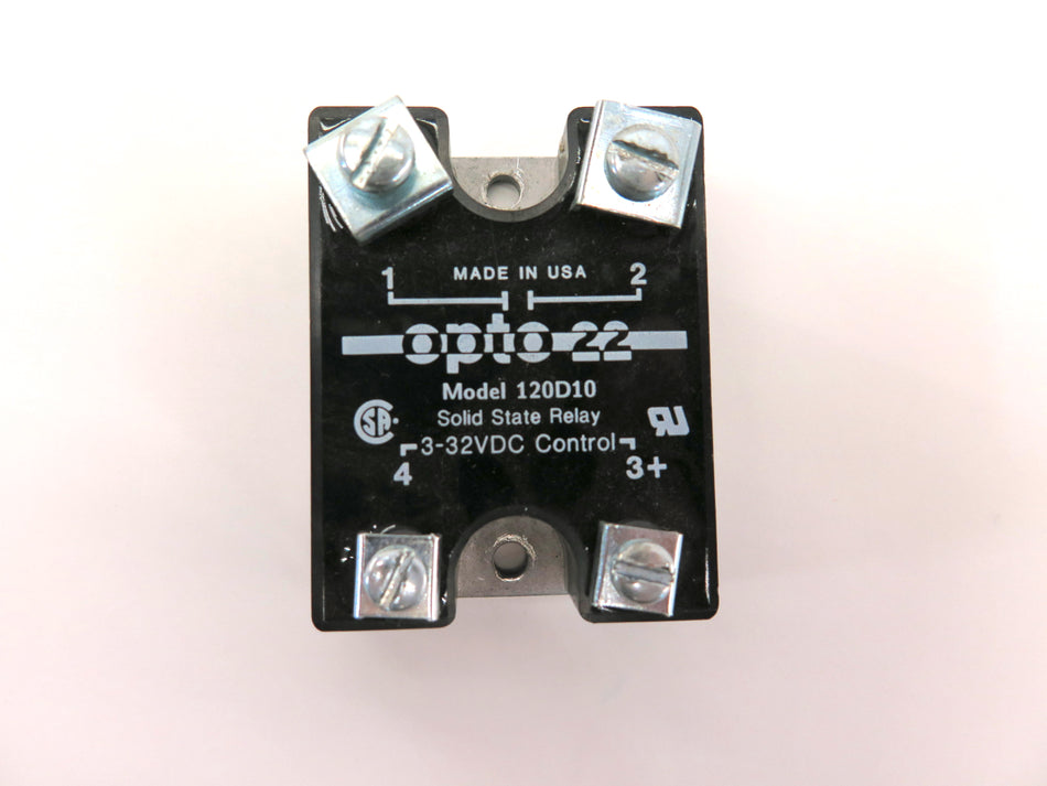 Opto 22 Model 120D10 Solid State Relay 3-32Vdc Control - Advance Operations